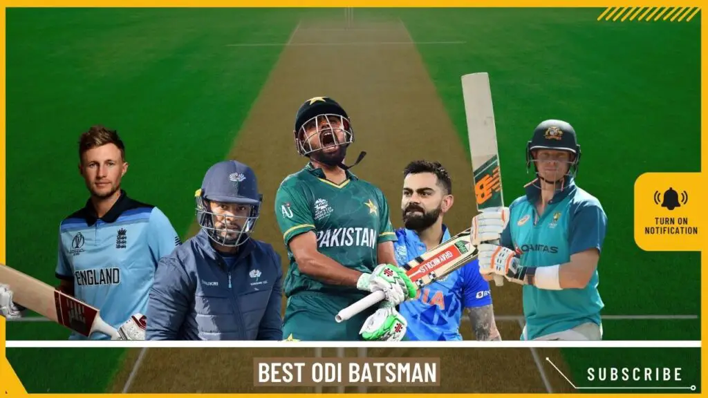 Best ODI Batsman in the World 2023