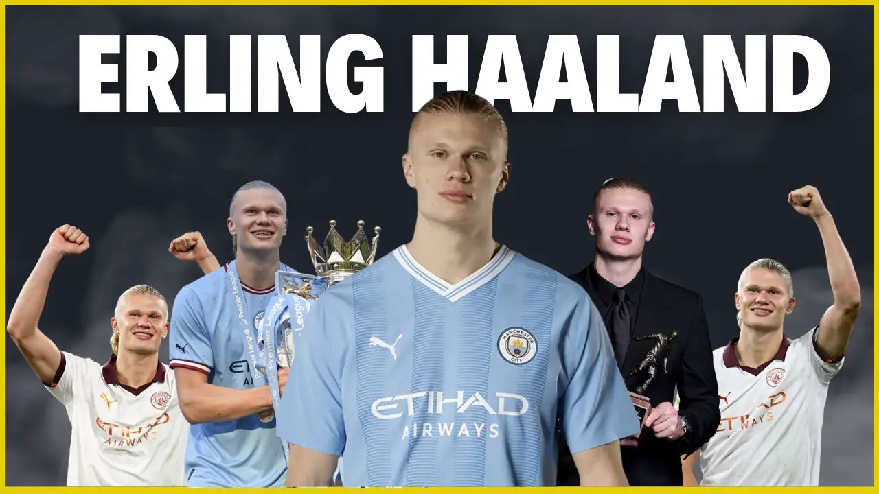 How Many Goals Has Erling Haaland Scored In His Career 2023/24 Total