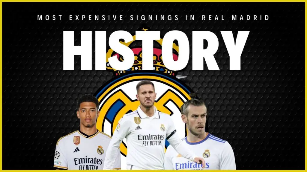 Most Expensive Signings in Real Madrid History