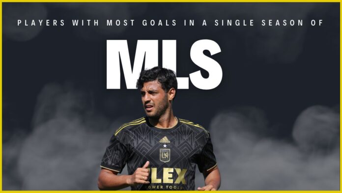 Players with Most Goals in a Single Season of MLS