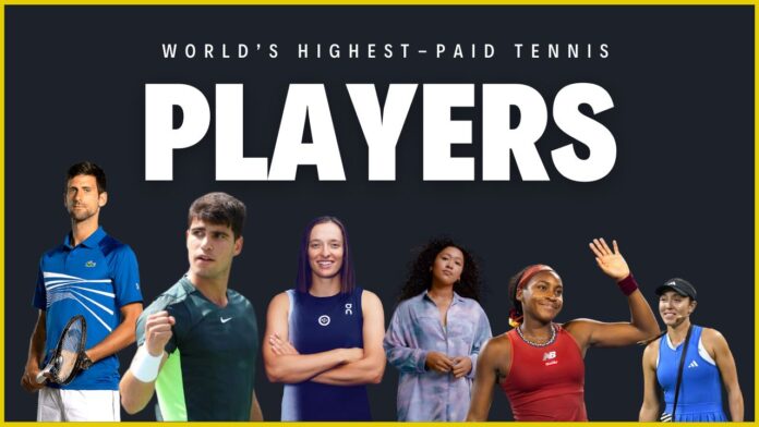 Top 10 World’s Highest-Paid Tennis Players 2023
