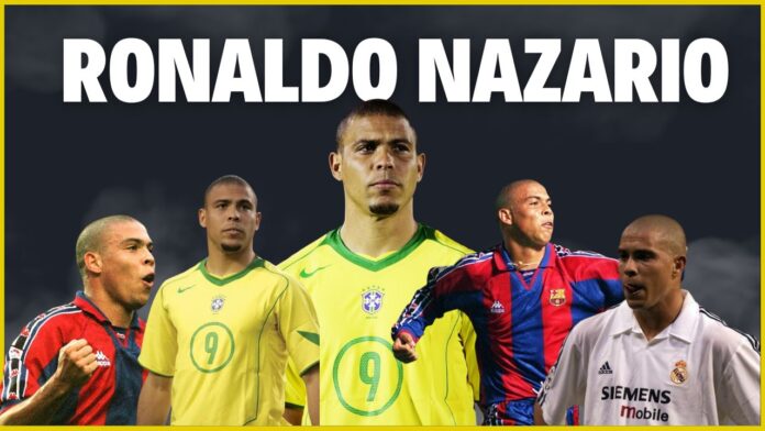 Ronaldo Nazario Career Stats: Ronaldo Luís Nazário de Lima is a former Brazilian soccer player and currently hold Spanish citizenship since 2005. He was born on September 22, 1976, in Rio de Janeiro. He started his professional career with Cruzeiro Belo Horizonte when he was just 16 years old in 1993. At 17, he moved to Europe and played for PSV Eindhoven in the Netherlands for two seasons. In 1996, he joined FC Barcelona in Spain and was named FIFA World Player of the Year. He had a successful season, becoming the top scorer in the Primera División and winning the European Cup Winners’ Cup. Afterward, he went to Inter Milan in Italy, where he won the FIFA World Player of the Year award again in 1997 and the Ballon d’Or for Europe’s Footballer of the Year. He was nicknamed “Il Fenomeno” by the Italian press during his time at Inter Milan. From 1998 to 2002, Ronaldo faced several serious knee injuries and played in only a few games. However, he made a remarkable comeback during the 2002 World Cup, where he showcased his skills. After the World Cup, he joined Real Madrid and was part of their “Galactic” team. He won FIFA World Player of the Year for the third time and the Ballon d’Or for the second time. Ronaldo won the World Cup in 2002 with Brazil and the Spanish championship in 2003 while at Real Madrid. After dealing with injuries and a thyroid disease that caused weight gain in the 2005/06 season, Ronaldo returned to Milan in January 2007, joining AC Milan. He later ended his career with Corinthians São Paulo in January 2009. Starting in 1994, Ronaldo, played 98 games for the Brazilian national team and scored 62 goals. He’s the third-highest goalscorer for Brazil, behind Pelé and Neymar, who have 77 goals each. Ronaldo won the 1994 World Cup as a 17-year-old but didn’t play much. In the 1998 World Cup, he scored four goals but Brazil lost to France in the final. There was controversy around his health at that time. In the 2002 World Cup, Ronaldo led Brazil to victory with eight goals, including two in the final against Germany. He became the top scorer. In the 2006 World Cup, Brazil got knocked out in the quarter-finals, and Ronaldo scored three goals, becoming the all-time top World Cup goalscorer with 15 goals. However, Miroslav Klose later surpassed his record in the 2014 World Cup. Ronaldo also won the Copa América in 1997 and 1999 and the Confederations Cup in 1997 with the Brazilian national team. He wasn’t called up to the national team after the 2006 World Cup. Ronaldo retired in 2011 and had a farewell appearance in a friendly match five years after his last international game. Ronaldo Nazario Career Stats Ronaldo Nazario, also known as “R9”, is widely regarded as one of the greatest footballers of all time. His career stats are simply astonishing. He scored 360 goals in 554 appearances for clubs and country. Team App Goals Assists Real Madrid 177 103 35 Inter Milan 99 59 10 PSV Eindhoven 57 54 7 FC Barcelona 49 47 13 Sport Club Corinthians Paulista 42 24 6 AC Milan 20 9 5 Cruzeiro Esporte Clube 10 2 – All-Star-Team 1 – – Brazil 99 62 25 TOTAL 554 360 101 Ronaldo Nazario Goal and Assists With Cruzeiro (1993–1994) Ronaldo Nazario began his professional career with Cruzeiro in 1993 when he was just 16 years old. In his debut season, he played in 10 games and managed to score 2 goals. Competition App Goals Assists Copa Libertadores 8 2 – Recopa Sudamericana 2 – – TOTAL 10 2 – Ronaldo Nazario Goal and Assists With PSV (1994–1996) After making his international debut with the Brazilian national team in 1994 and participating in the World Cup in the USA that same year, European clubs started showing interest in him. Although top Italian clubs Juventus Turin and AC Milan were interested, he decided to join the prominent Dutch club PSV Eindhoven. This decision was influenced by his national team colleague Romário. The transfer cost about 4.9 million euros. At that time, this was the highest amount ever paid for a Brazilian player. Ronaldo played for PSV Eindhoven from 1994 to 1996, where he became a highly sought-after striker, scoring an impressive 54 goals in 57 competitive games. Competition App Goals Assists UEFA-Cup (- 2009) 7 9 2 Eredivisie 46 42 4 KNVB beker 4 3 1 TOTAL 57 54 7 Ronaldo Nazario Goal and Assists With Barcelona (1996–1997) As a result of his impressive performances, Ronaldo became a highly sought-after player for many top European clubs. He eventually made a move to FC Barcelona in the Spanish Primera División in 1996, for a transfer fee of approximately 15 million euros. Even though he spent only a year with Barcelona, he had a highly successful stint there and began his journey to becoming a global soccer superstar. Ronaldo scored an astonishing 47 goals in 49 competitive games during his time with the club. Coach Bobby Robson designed a playing system tailored to Ronaldo, with him as the central forward, supported by wingers Luis Enrique and Luis Figo. Ronaldo made a significant impact, including scoring the winning goal in the final of the European Cup Winners’ Cup against defending champions Paris Saint-Germain. He also became the top scorer in the 1996/97 season, winning the Pichichi Trophy with 34 goals. While Barcelona finished as runners-up in the league, they won the Copa del Rey (Spanish national cup) with a 3-2 victory against Betis Sevilla. During his time at Barcelona, Ronaldo was named FIFA World Player of the Year twice in 1996 and 1997, and received the Ballon d’Or as “Europe’s Footballer of the Year” in 1997. Remarkably, he became the youngest player ever to receive both of these prestigious awards at that time. Competition App Goals Assists UEFA Cup Winners’ Cup (-1999) 7 5 1 LaLiga 37 34 10 Copa del Rey 4 6 1 Supercopa 1 2 1 TOTAL 49 47 13 Ronaldo Nazario Goal and Assists With Inter Milan (1997–2002) In the 1997/98 season, Ronaldo made a move to the historic Italian club Inter Milan. Inter’s president, Massimo Moratti, had a goal to break the national dominance of Juventus Turin and AC Milan and secure their first championship title since 1989. At the start of the season, Inter looked like they could challenge Juventus, but they gradually fell behind, ultimately finishing as runners-up in the league. However, they did win the UEFA Cup. Ronaldo himself had a fantastic season, finishing as the second-highest scorer in the league, with Oliver Bierhoff taking the top spot. The Italian press nicknamed him “Il Fenomeno” (The Phenomenon). The following season was a disaster for Inter Milan. They finished in eighth place in the league and failed to qualify for the European Cup. Ronaldo faced minor injuries for the first time in his career during this season, playing only 19 games and scoring 14 goals. In the 1999/2000 season, Ronaldo’s injury troubles continued as he seriously injured his right knee in November 1999. He attempted a comeback four months later but had to leave the game after just six minutes due to pain, with the ligaments in his right knee torn again. There were concerns about the future of his young career at this point. After a grueling 17 months of rehabilitation, Ronaldo made another comeback on September 20, 2001, in the UEFA Cup against Romanian club FC Brașov. With Ronaldo’s contribution in the second half of the 2001/02 season, scoring seven goals in ten games, Inter remained in contention for the league title until the final matchday. However, they lost their first-place position in the table to Juventus Turin due to a 2-4 defeat against Lazio Rome on the last matchday. With Inter Milan 1