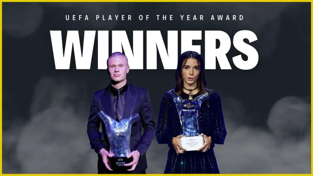 UEFA Player of the Year Award Winners