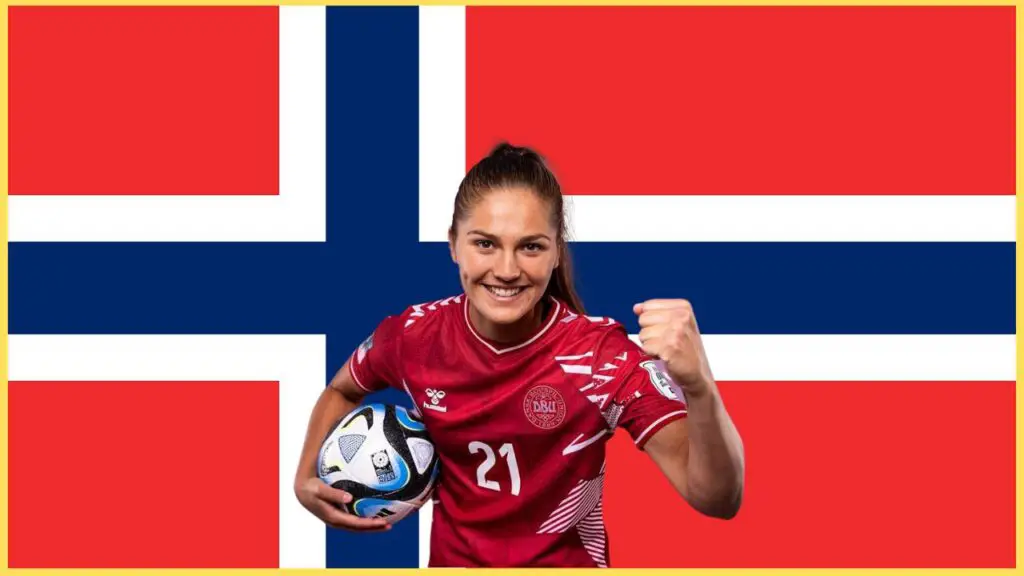 Most Beautiful Women Soccer Players From Denmark 2024