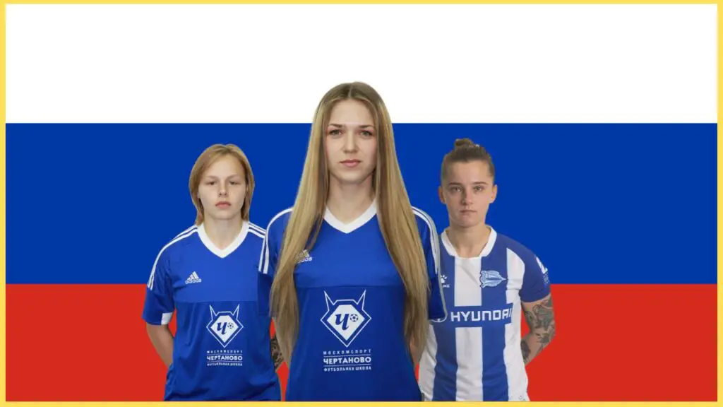 Most Beautiful Women Soccer Players From Russia 2023