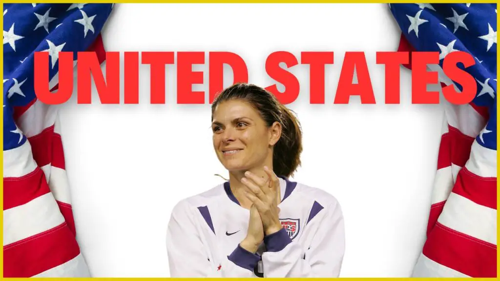 Top Assists Providers From United States Women’s Team.