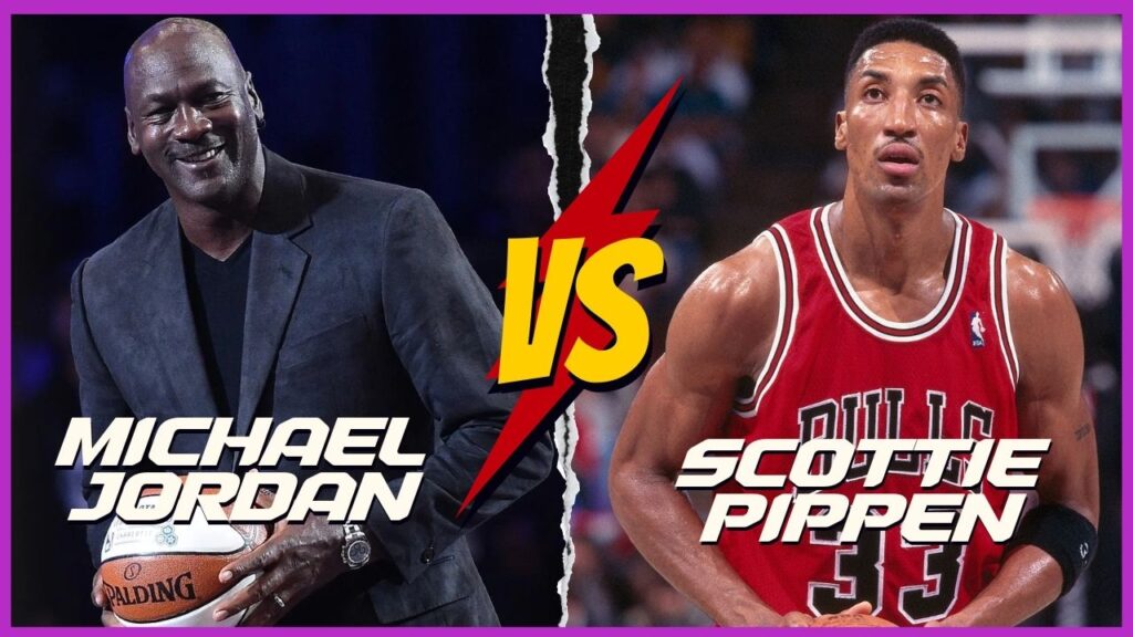 Michael Jordan Vs Scottie Pippen