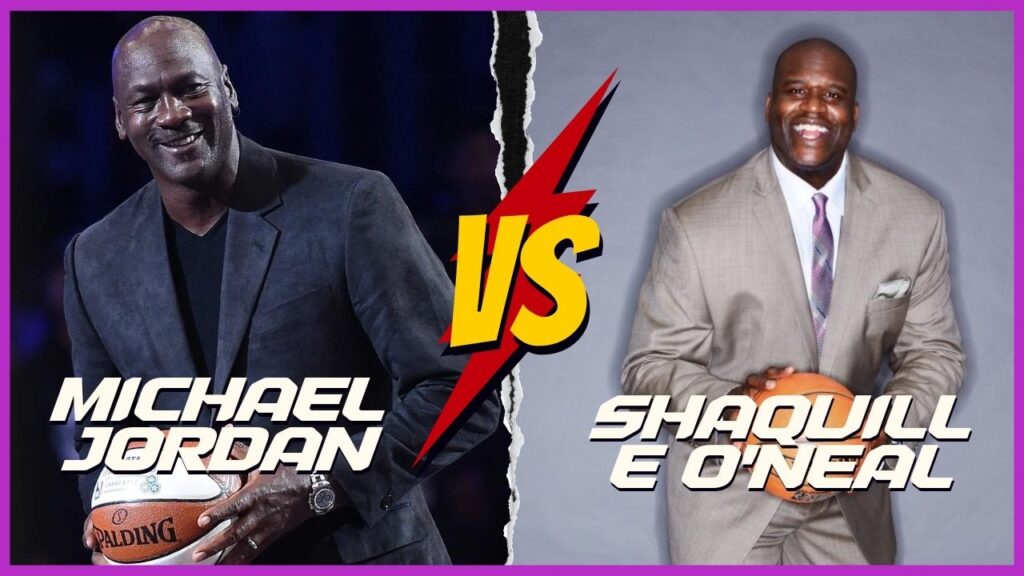 Michael Jordan Vs Shaquille O'Neal