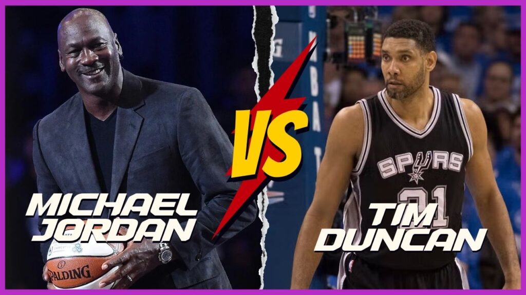 Michael Jordan Vs Tim Duncan