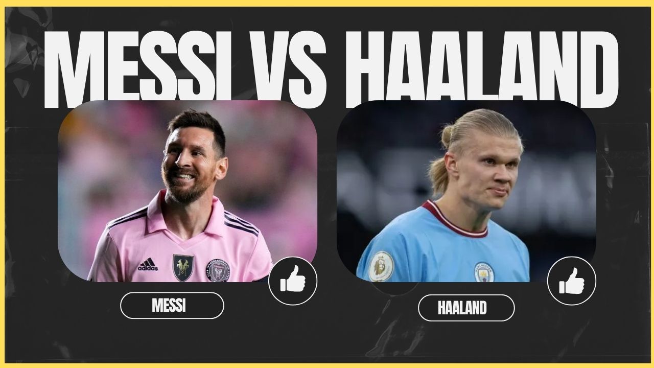 Lionel Messi Vs Erling Haaland