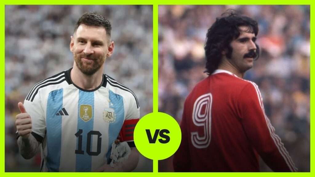 Lionel Messi Vs Gerd Muller