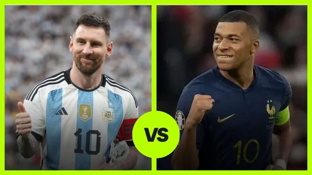Lionel Messi Vs Kylian Mbappe