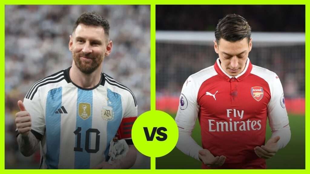 Lionel Messi Vs Mesut Ozil