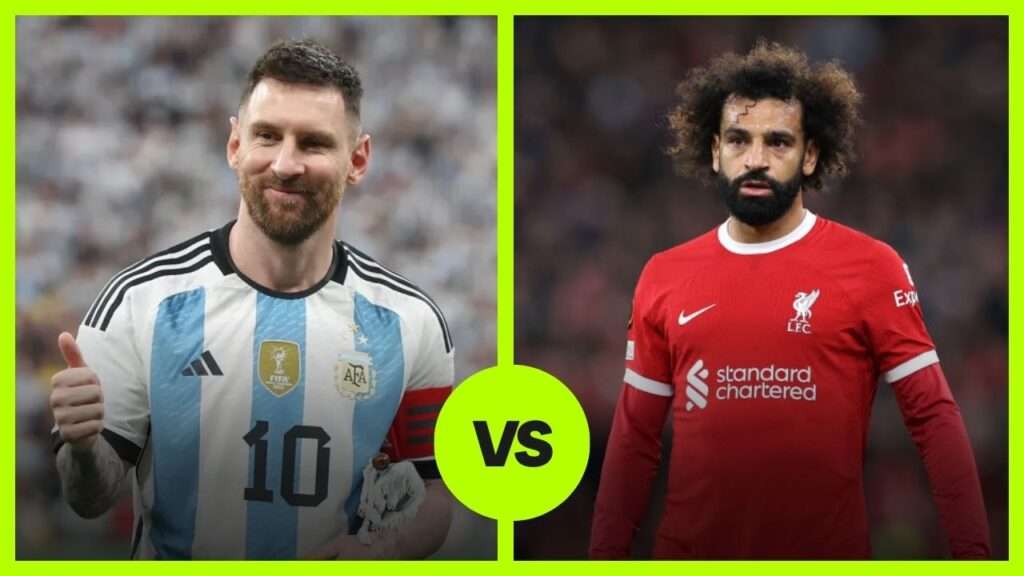 Lionel Messi Vs Mohamed Salah