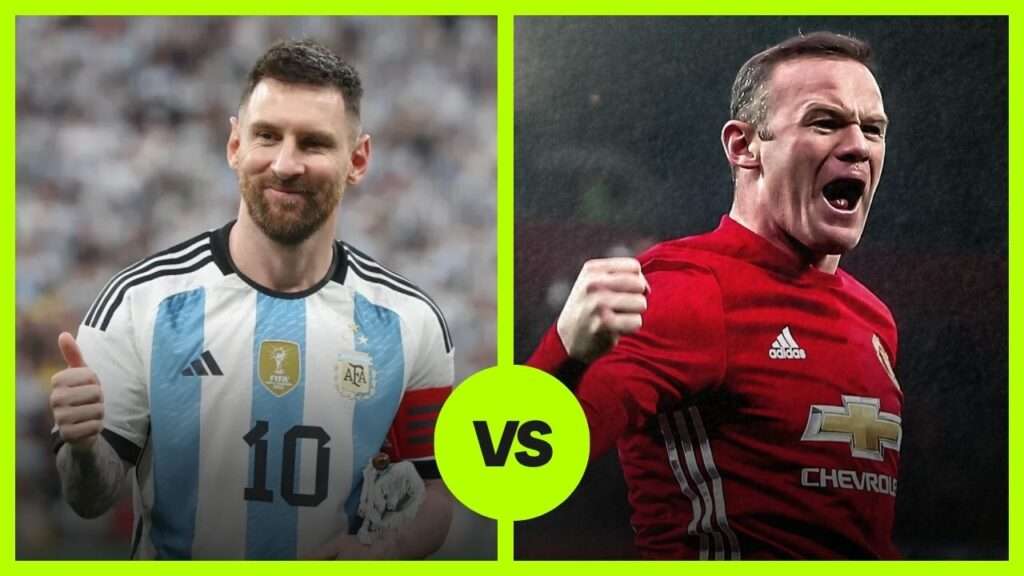 Lionel Messi Vs Wayne Rooney