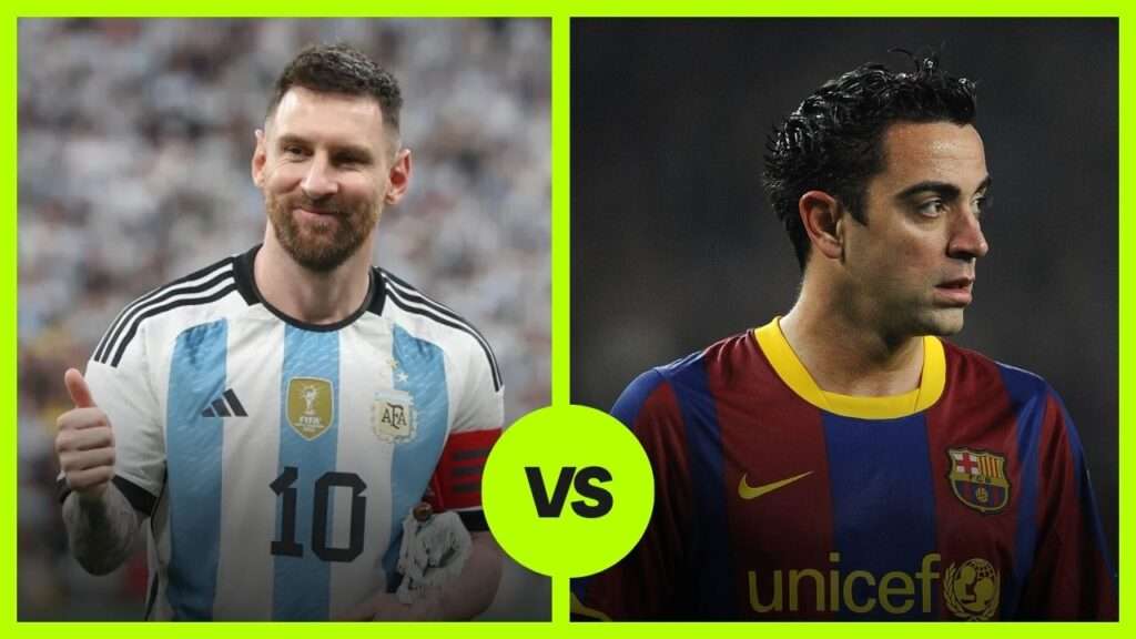 Lionel Messi Vs Xavi