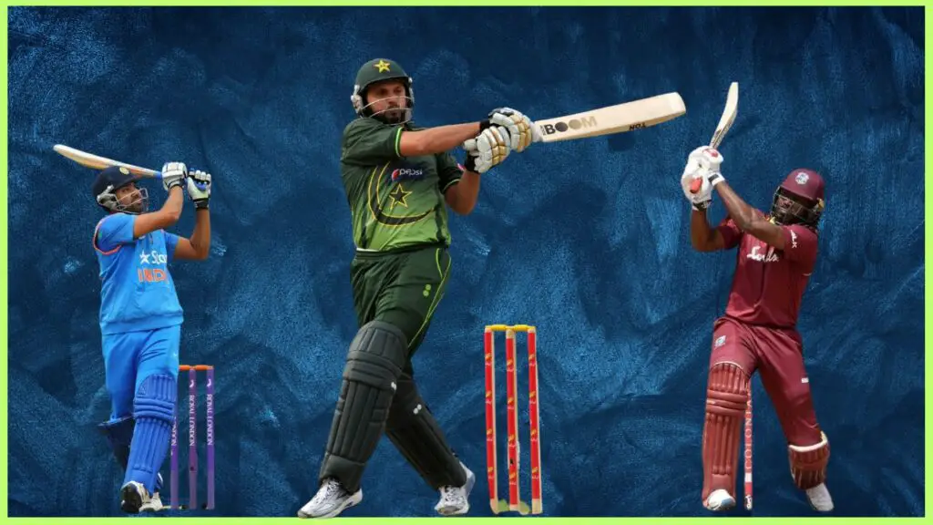 Batsmen with the highest ODI sixes in history