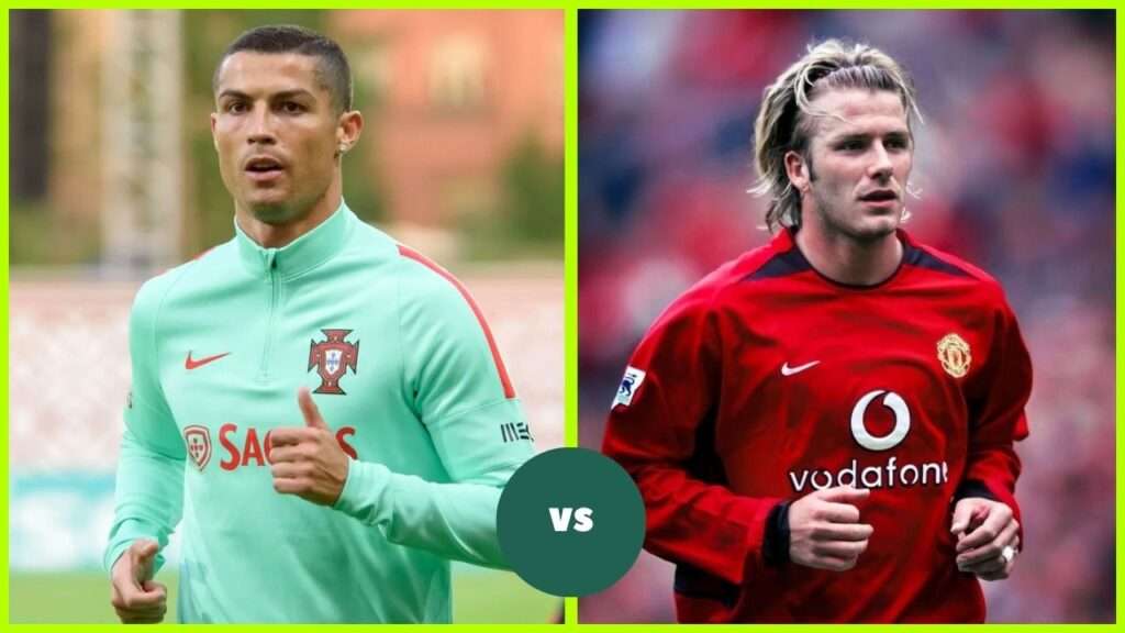Cristiano Ronaldo Vs David Beckham