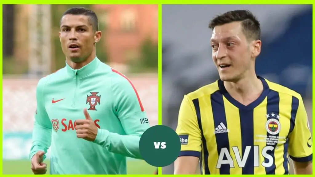 Cristiano Ronaldo vs Mesut Özil