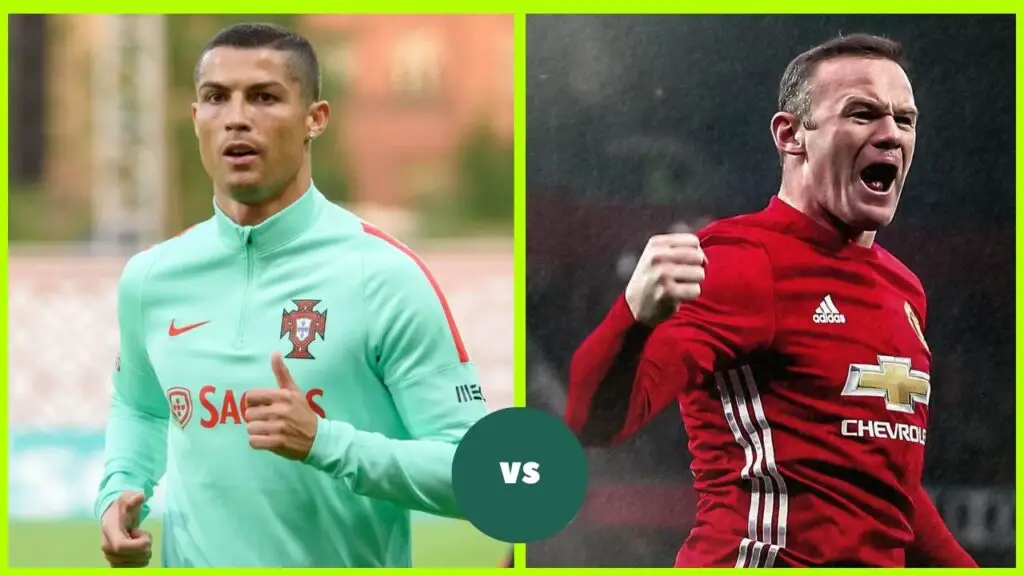 Cristiano Ronaldo vs Wayne Rooney